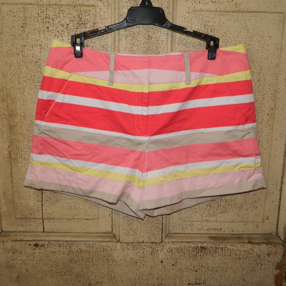 New York & Co 7th Avenue Cotton Candy Color Shorts Size 8 (K-36)